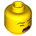 LEGO Elephant Girl Minifigure Head (Recessed Solid Stud) (3626 / 37718)