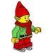 LEGO Elf (Rood Hoed) met Skates minifiguur