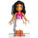 LEGO Ella met Bloem Top Minifiguur