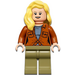 LEGO Ellie Sattler з Olive Зелений ноги Мініфігурка