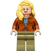 LEGO Ellie Sattler mit Olvie Green Beine Minifigur