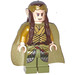 LEGO Elrond z Gold Robe I Olive Zielony Peleryna Minifigurka