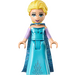 LEGO Elsa mit Blau Dress und Umhang mit Dots Minifigur