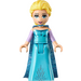 LEGO Elsa met Blauw Jurk en Cape met Dots Minifiguur