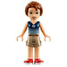 LEGO Emily Jones met Dark Tan Shorts en Dark Blauw Top minifiguur