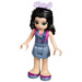 LEGO Emma, Denim Overalls Rok Minifiguur