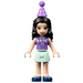 LEGO Emma, Licht Aqua Rock Minifigur