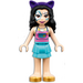 LEGO Emma mit Katze Ohren und Gesichtsbemalung Minifigur