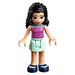 LEGO Emma met Paars Top Minifiguur