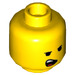LEGO Emmet (70814) Minifigure Head (Recessed Solid Stud) (3626 / 18275)