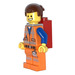 LEGO Emmet with Backpack Minifigure without Plate on Leg