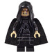 LEGO Emperor Palpatine mit Beige Kopf, Stretchy Umhang und Open Unterseite Kapuze (Schwarz Pupils) Minifigur