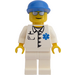 LEGO EMT Doctor with Blue Helmet Minifigure