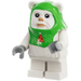 LEGO Ewok mit Weihnachten Baum Kapuze Minifigur