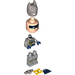 LEGO Excalibur Batman Minifigur