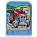 LEGO Explore Story Builder Card Farmyard Fun met Rood tractor Patroon (43989)