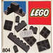 LEGO Extra Bricks Noir 804-1