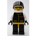 LEGO Extreme Team Member med hvid Flamme Hjelm Minifigur