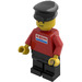 LEGO Exxon Town con Nero Gambe e Nero Cappello Minifigure