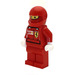 LEGO F1 Ferrari Pit Crew Member with Vodafone/Shell Stickers on Torso Minifigure