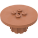 LEGO Fabuland Brown Round Table with studs in center (4223)