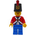 LEGO Fairytale &amp; Historic Imperial Female Soldier avec Decorated Shako Figurine