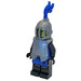 LEGO Falcon Ritter mit Rüstung und Helm mit Feder Minifigur