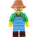 LEGO Granjero Minifigura