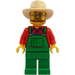 LEGO Farmer with Beard and Glasses Minifigure
