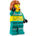 LEGO Female Ambulance Driver minifiguur