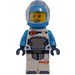 LEGO Vrouwelijk Astronaut met Donker azuurblauw Helm Minifiguur