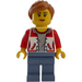LEGO Female Bus Passenger Figurine
