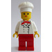 LEGO Female Chef with Red Legs Minifigure