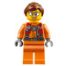 LEGO Kvinde Kystvagten Minifigur