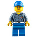 LEGO Female Coast Bewaker Officer minifiguur
