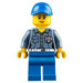 LEGO Kvinna Kustbevakningen Officer Minifigur