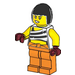 LEGO Female Crook Minifigure