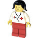 LEGO Female Doctor with Pigtails Minifigure