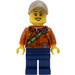LEGO Female Explorer with Hat Minifigure
