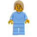 LEGO Nainen sisällä Sairaala Gown Minihahmo