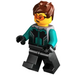LEGO Female in Racing Suit Minifigure