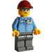 LEGO Female Octan Worker Minifigure