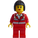 LEGO Female Paramedic mit Bob Cut Haar Minifigur