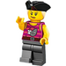LEGO Female Pirate Driver minifiguur