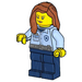 LEGO Female Polizei Officer Minifigur