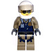 LEGO Female Polizei Officer, Pilot Minifigur