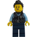 LEGO Femmina Poliziotto con Nero Capelli Minifigure