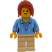 LEGO Female Restaurant Visitor Figurine