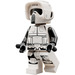 LEGO Female Scout Trooper with Reddish Brown Head Minifigure
