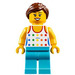 LEGO Female Skateboarder Minifigure